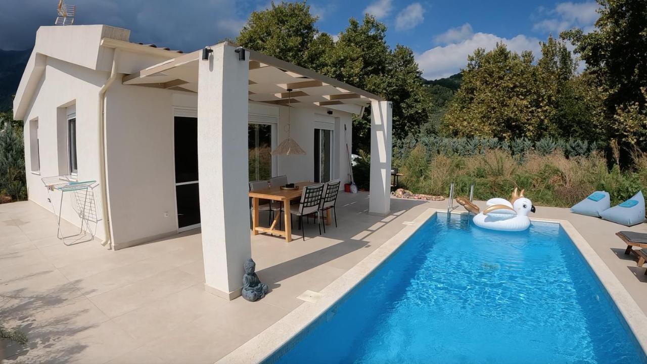 Casa O' - Moderne Villa Mit Grosser Terrasse Und Privatem Swimmingpool Skala Potamia  Extérieur photo