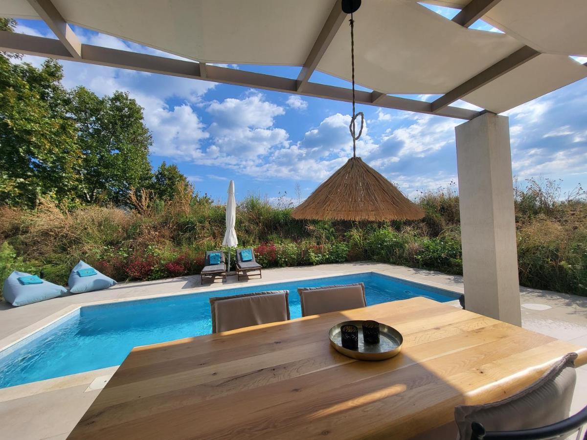 Casa O' - Moderne Villa Mit Grosser Terrasse Und Privatem Swimmingpool Skala Potamia  Extérieur photo