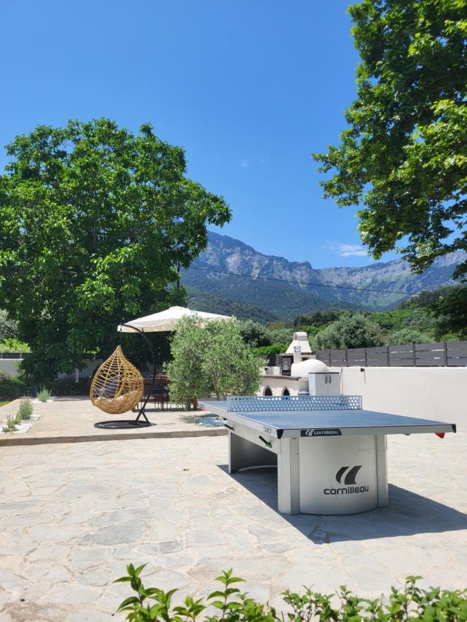 Casa O' - Moderne Villa Mit Grosser Terrasse Und Privatem Swimmingpool Skala Potamia  Extérieur photo